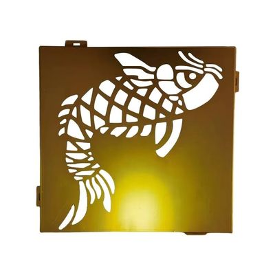 comprar Panel decorativo de chapa de aluminio resistente al fuego Paneles de pared de cortina de aluminio online manufacture