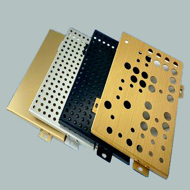 comprar Panel de revestimiento de pared de aluminio perforado duradero para la decoración de edificios online manufacture