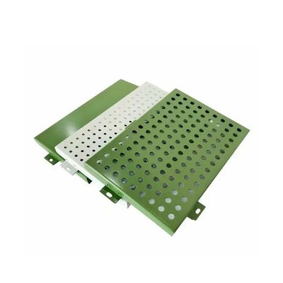 comprar Paneles decorativos de aluminio para paredes exteriores Paneles de revestimiento de paredes metálicas perforadas online manufacture