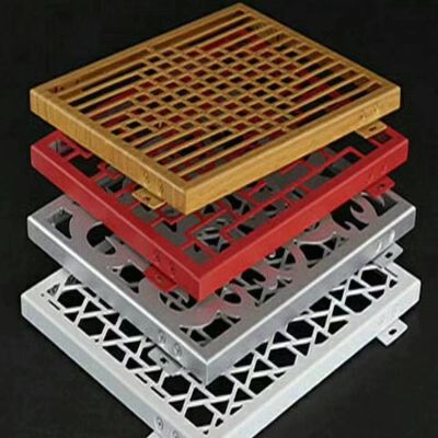 comprar Decoración de paredes y techos de aluminio perforado con agujeros online manufacture