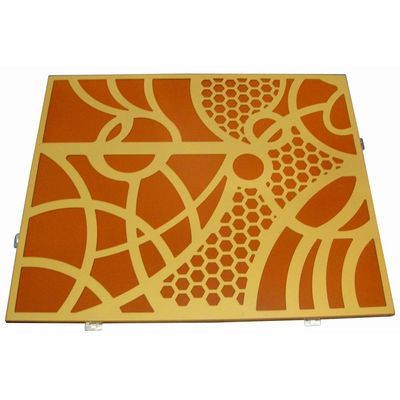 comprar Construcción Panel de aluminio personalizado 1mm-10mm con patrones grabados cortados con láser online manufacture
