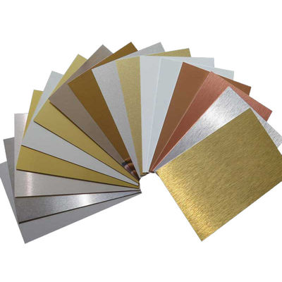comprar 7N/Mm Resistencia a la descamación Paneles compuestos de aluminio Eco amigable / diseño ligero online manufacture