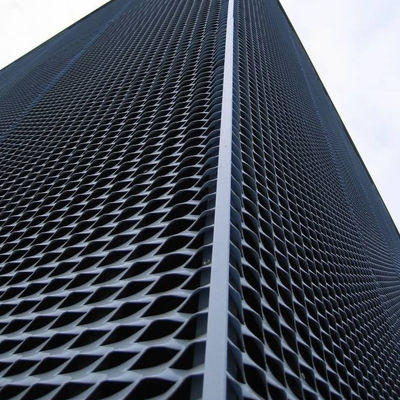 comprar Paneles de aluminio anodizado expandido revestimiento de pared protector de lluvia paneles metálicos online manufacture