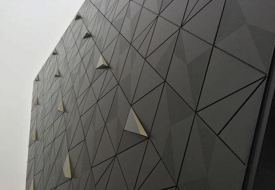 comprar Perforación de la malla metálica expandida para la fachada de la red de revestimiento de la malla metálica de la hoja de la malla metálica de la malla expandida del panel de fachada de la cortina de metal online manufacture