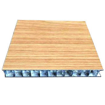 comprar Panel de aluminio de alta resistencia compuesto de panal de abeja PVDF personalizable Colorantes de madera online manufacture
