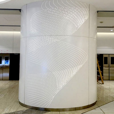 comprar Paneles de revestimiento de aluminio curvo semicírculo para envoltura y decoración de pilares de edificios online manufacture