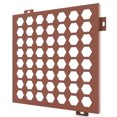 comprar Paneles de revestimiento de aluminio de chapa metálica perforada para decoración de paredes o techos de cortinas online manufacture