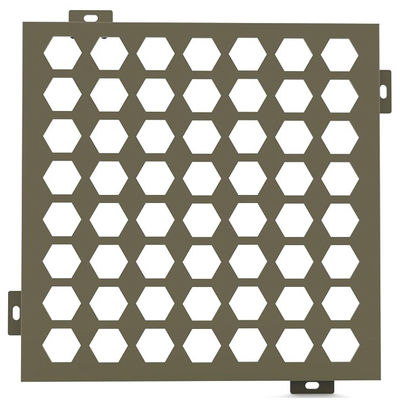 comprar Paneles de revestimiento de aluminio perforado resistente a los rayos UV para decoración de paredes o techos de cortinas online manufacture