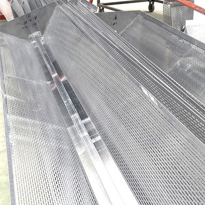 comprar Modelos de corte por láser anodizados paneles de revestimiento de aluminio perforados personalizados decoración de fachadas de edificios duraderos online manufacture