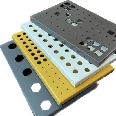 Hojas de aluminio perforadas decorativas de alta resistencia personalizadas
