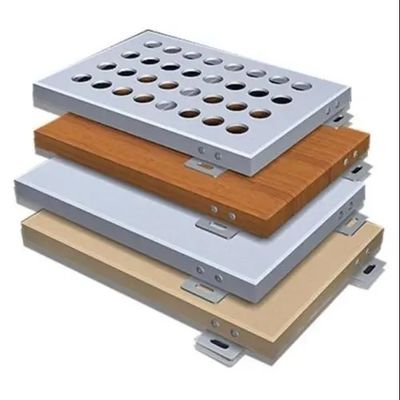 Las hojas de aluminio perforadas cortadas con láser diseños personalizados para la decoración de edificios