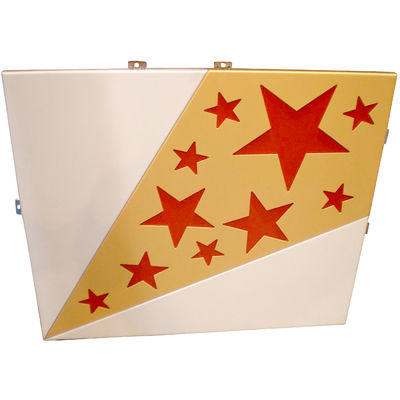 Panel de aluminio personalizado multicolor para revestimiento de paredes y decoración