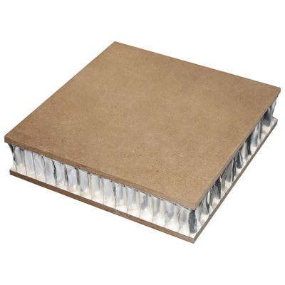 Paneles ligeros de piedra de panal, paneles de pared de aluminio de panal.