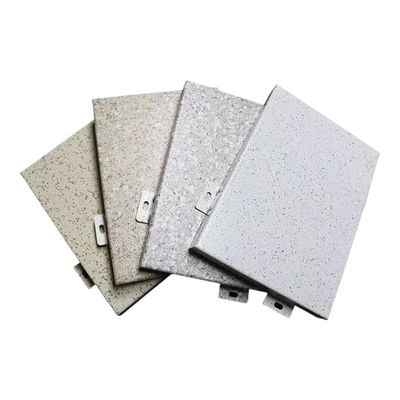 ISO9001 Modernos paneles de revestimiento de aluminio, PVDF Panel compuesto de aluminio