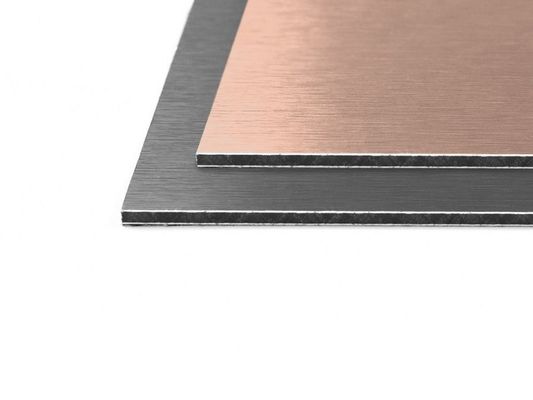 Panel de aluminio compuesto de PE ACM Panel de pared de remolque para decoración de interiores