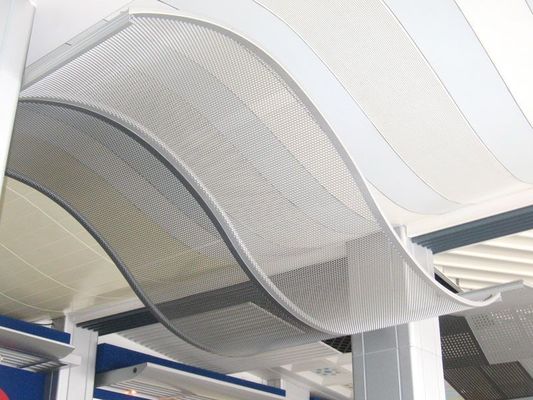 Precio de fábrica Panel sólido de aluminio hiperbólico para fachada exterior del edificio
