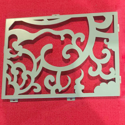 Panel de revestimiento de pared de aluminio de calidad duradera con patrones personalizados para la decoración de edificios