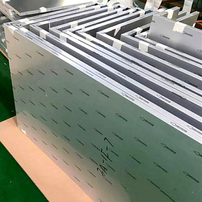 Panel de panal de panal de aluminio revestido con PVDF ligero pero de alta resistencia a la compresión