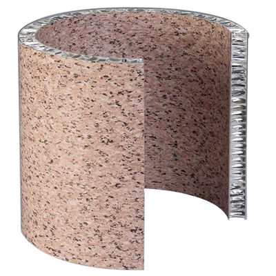 Paneles curvos o hiperbólicos de honeycomb de aluminio para decoración de diseño de arquitectura especial