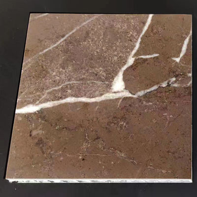 Tamaño máximo 1.5mx3m Marmo panos de revestimiento de aluminio para decoración de edificios