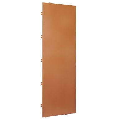 Paneles de aluminio inoxidable personalizables para decoraciones exteriores de edificios
