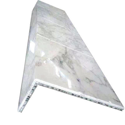 Imitación de mármol o mármol natural laminado de aluminio panel de panal de miel 10-200 mm de espesor