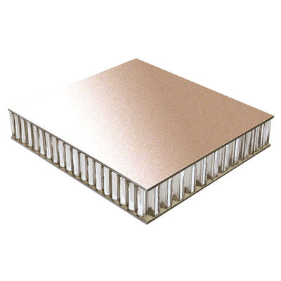 Material de decoración Panel compuesto de panal de abejas de aluminio para fachadas de edificios envolvente