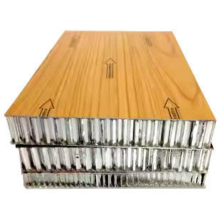Panel de color de madera de aluminio para la reducción del ruido
