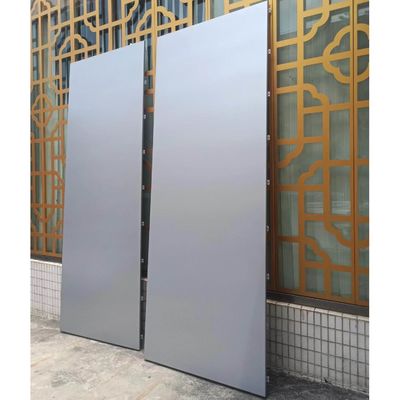 1Panel de revestimiento de la pared de la lámina de aleación de aluminio de.5-6.0mm fácil de instalar por tornillos de auto-toque