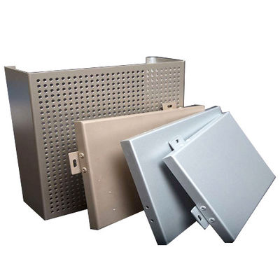 Material de decoración de edificios ecológico Paneles de aluminio personalizados para revestimiento de paredes