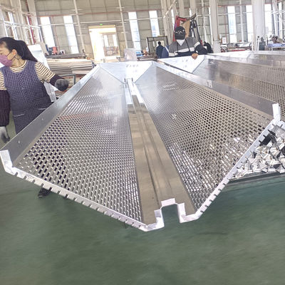 A1100 A3003 A5052 Paneles de revestimiento de aluminio con perforaciones cortadas por láser o patrones decorativos para la decoración de edificios